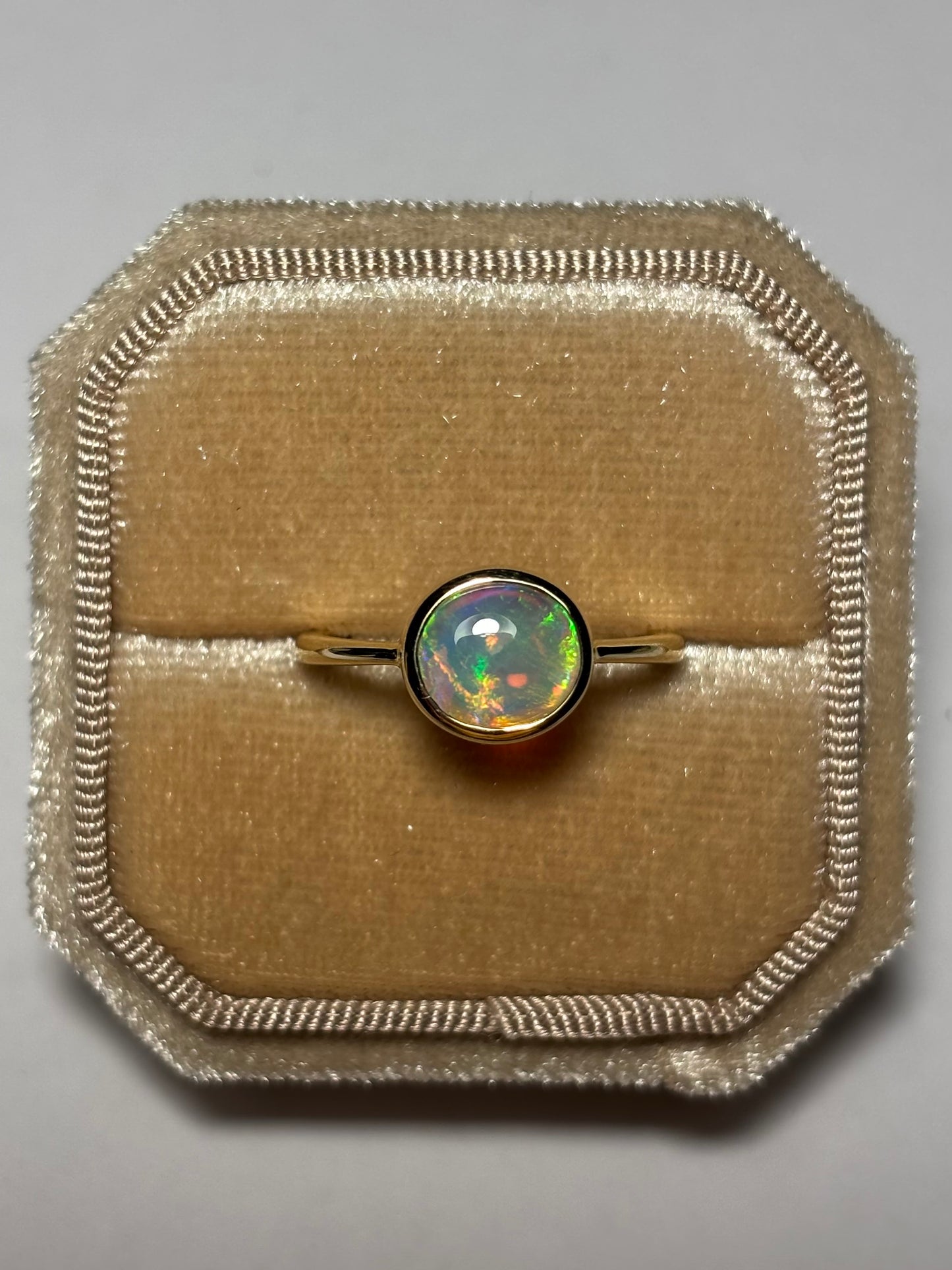 East West Ring - 14k Size 7.5, P