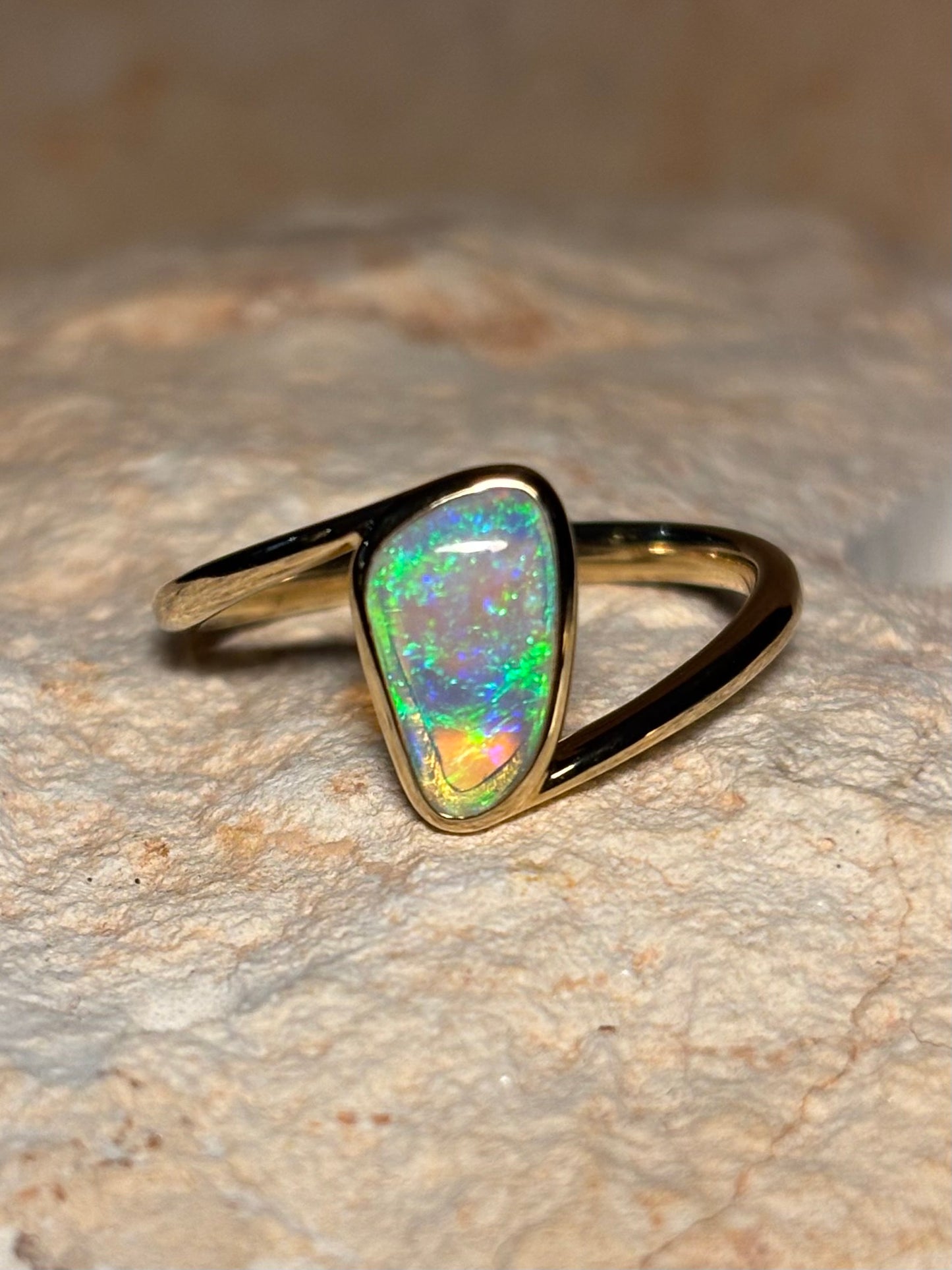 Coco’s Island Ring - 14k, Size 7.75, P