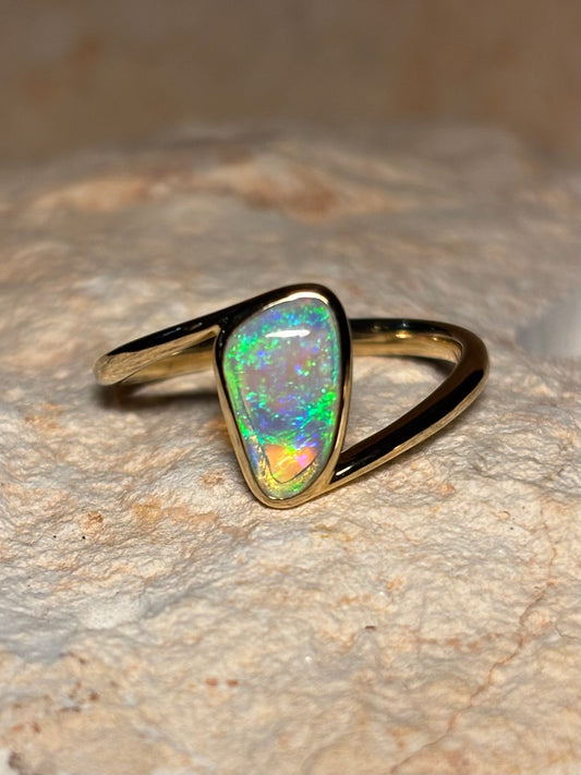 Coco’s Island Ring - 14k, Size 7.75, P