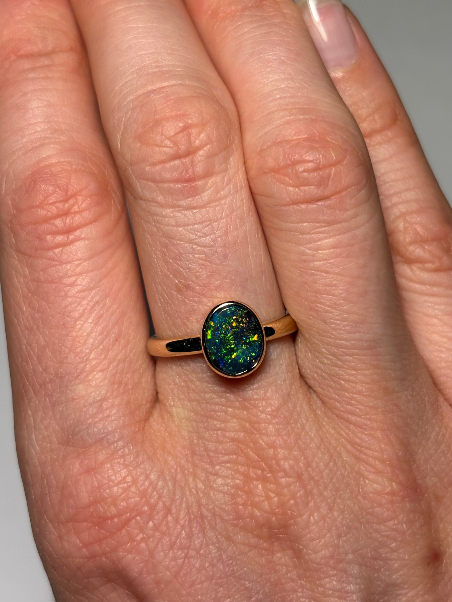 Starry Night Ring - 14k Size 6.75, N