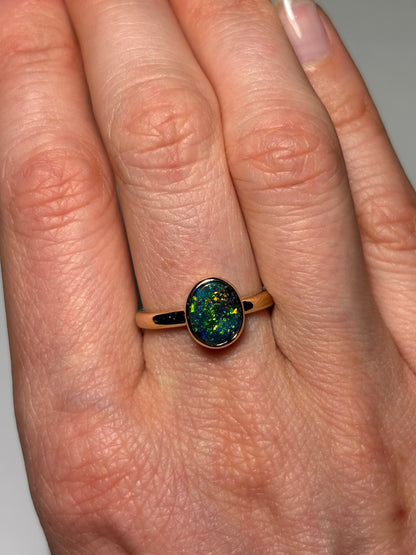 Starry Night Ring - 14k Size 6.75, N