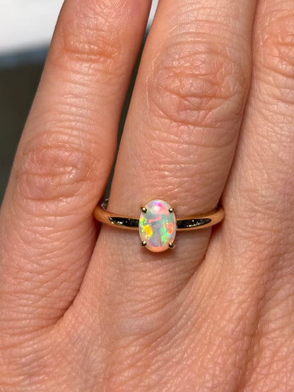 Mystic Aura Ring - 9k, Size 5, K