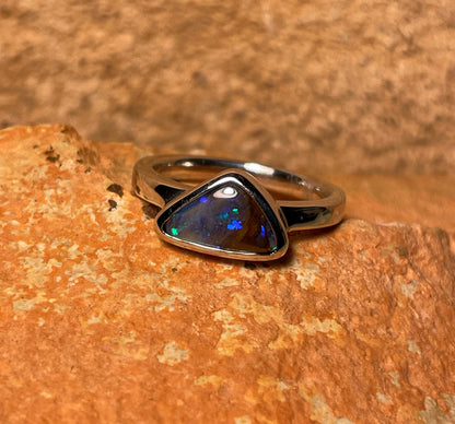 Glass House Mountain Ring - size 5, J 1/2