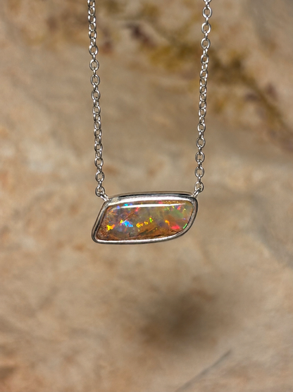 Rock Candy Necklace - Sterling Silver