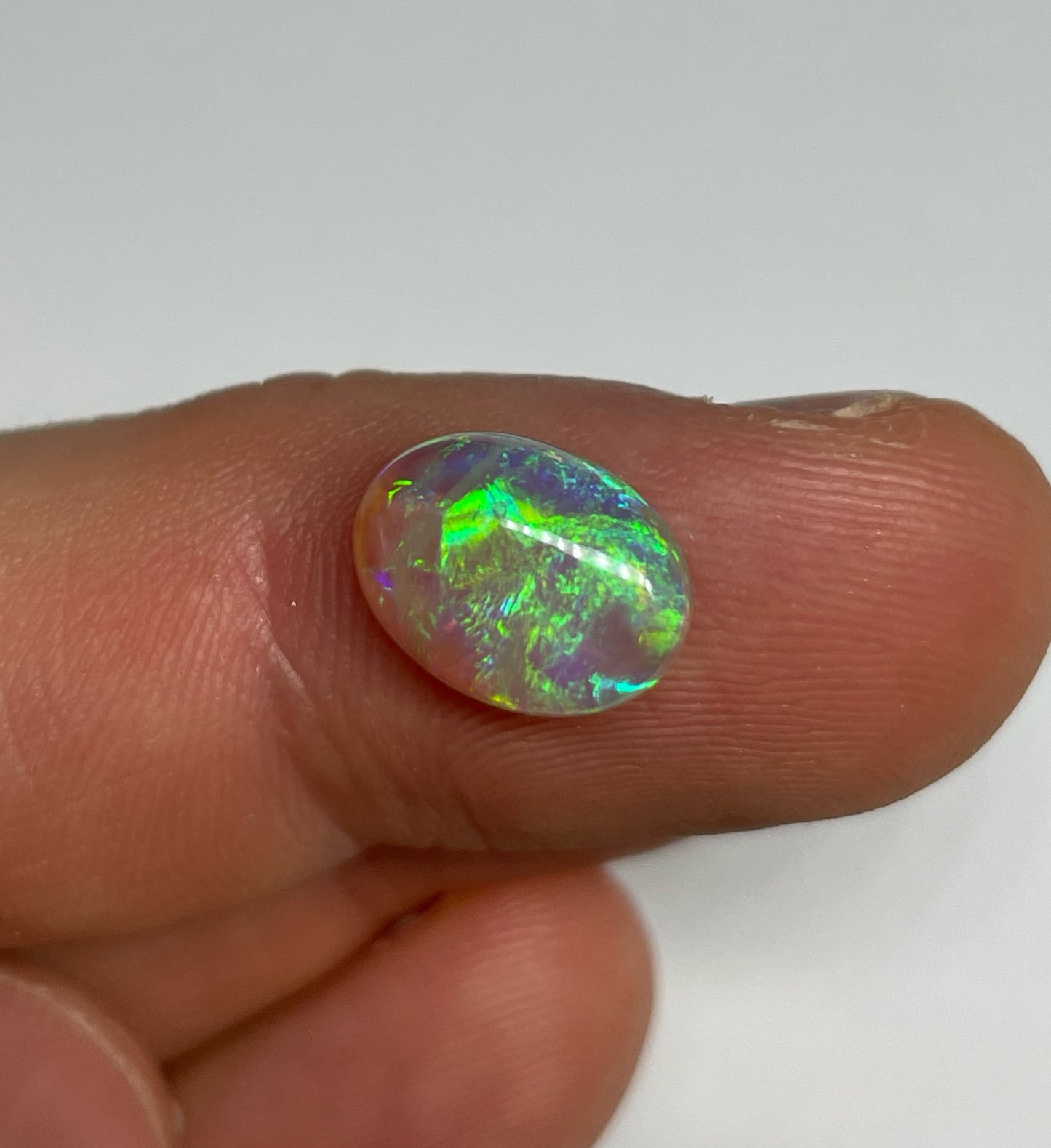 2.6ct Lightning Ridge Black Crystal Opal