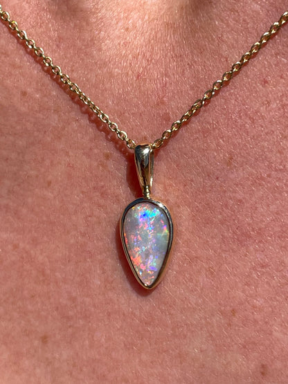 Double Vision Pendant - 14k