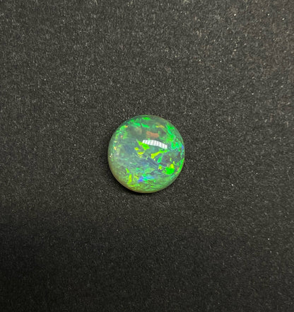2.1ct Lightning Ridge Black Crystal Opal