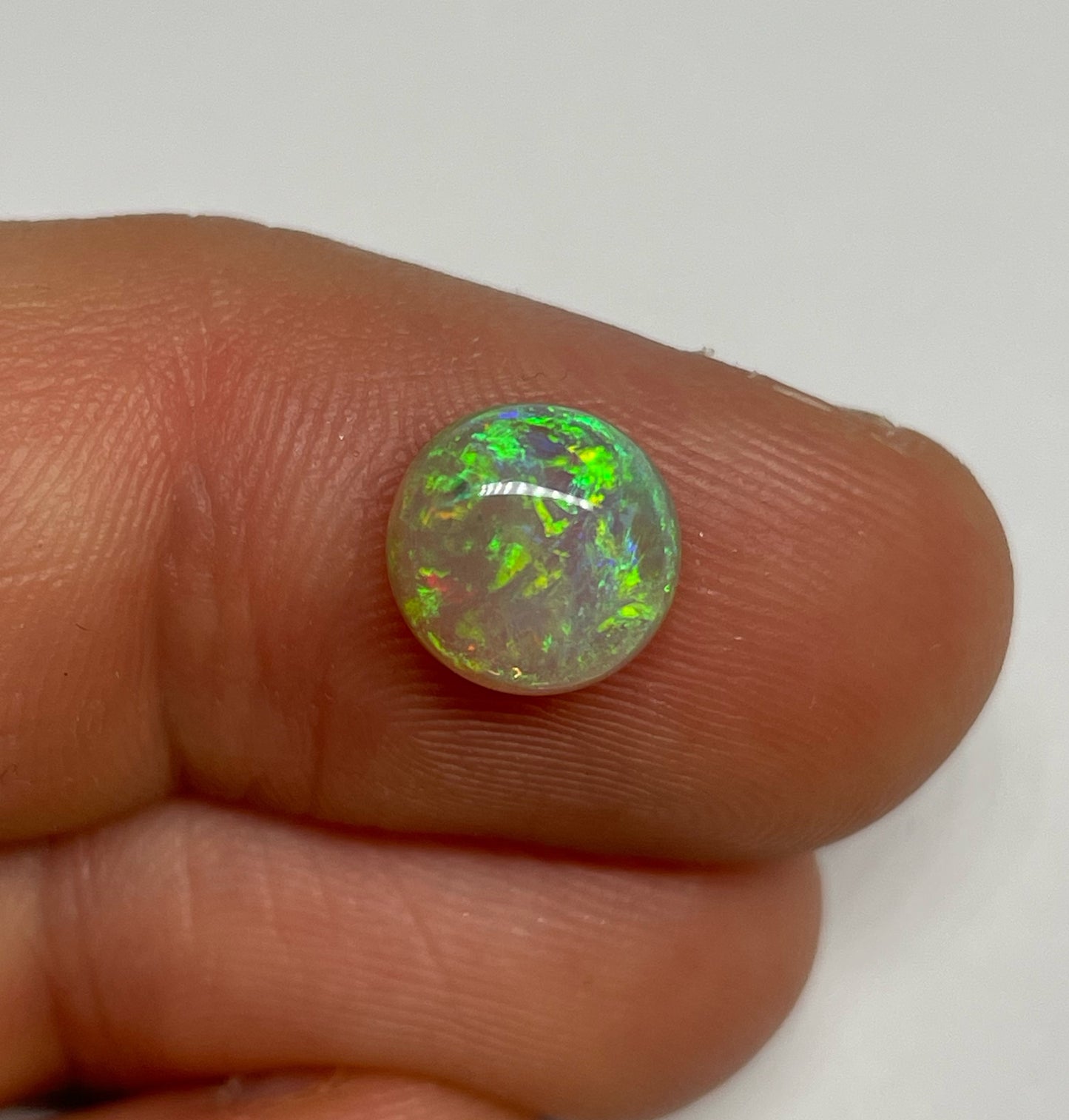 2.1ct Lightning Ridge Black Crystal Opal