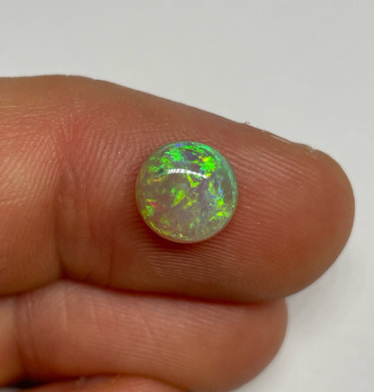 2.1ct Lightning Ridge Black Crystal Opal
