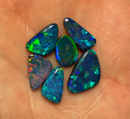 6 Piece Opal Doublet Parcel