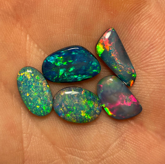 5 Piece Opal Doublet Parcel