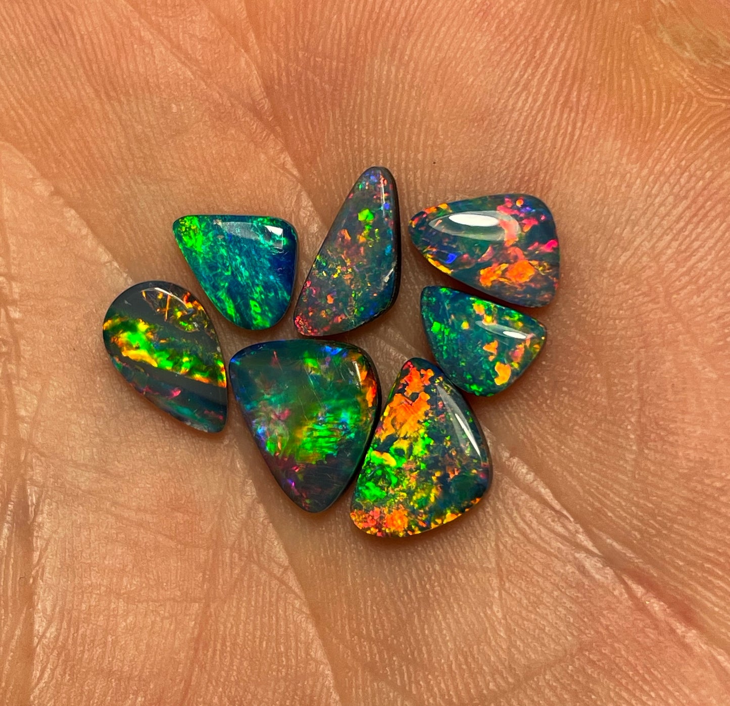 7 Piece Opal Doublet Parcel