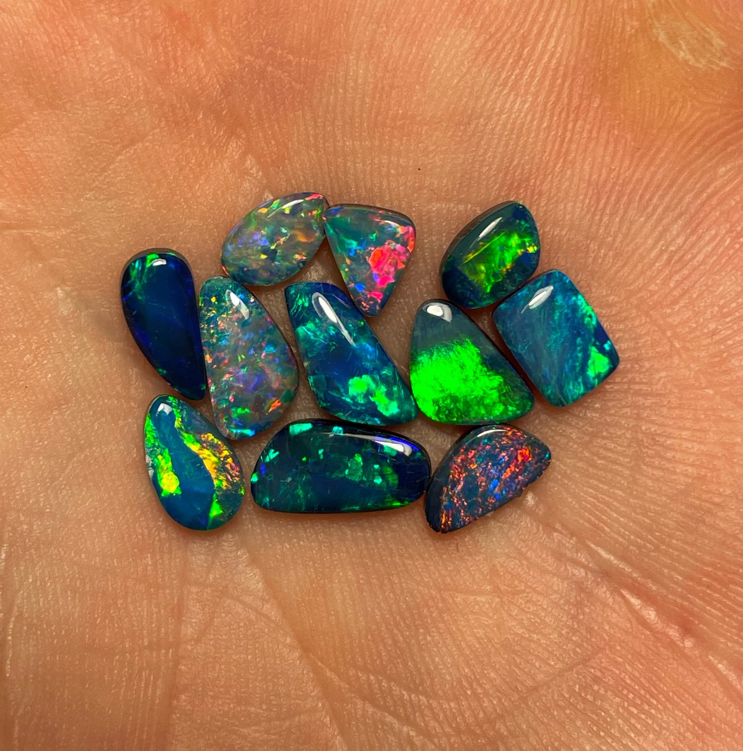 11 Piece Opal Doublet Parcel