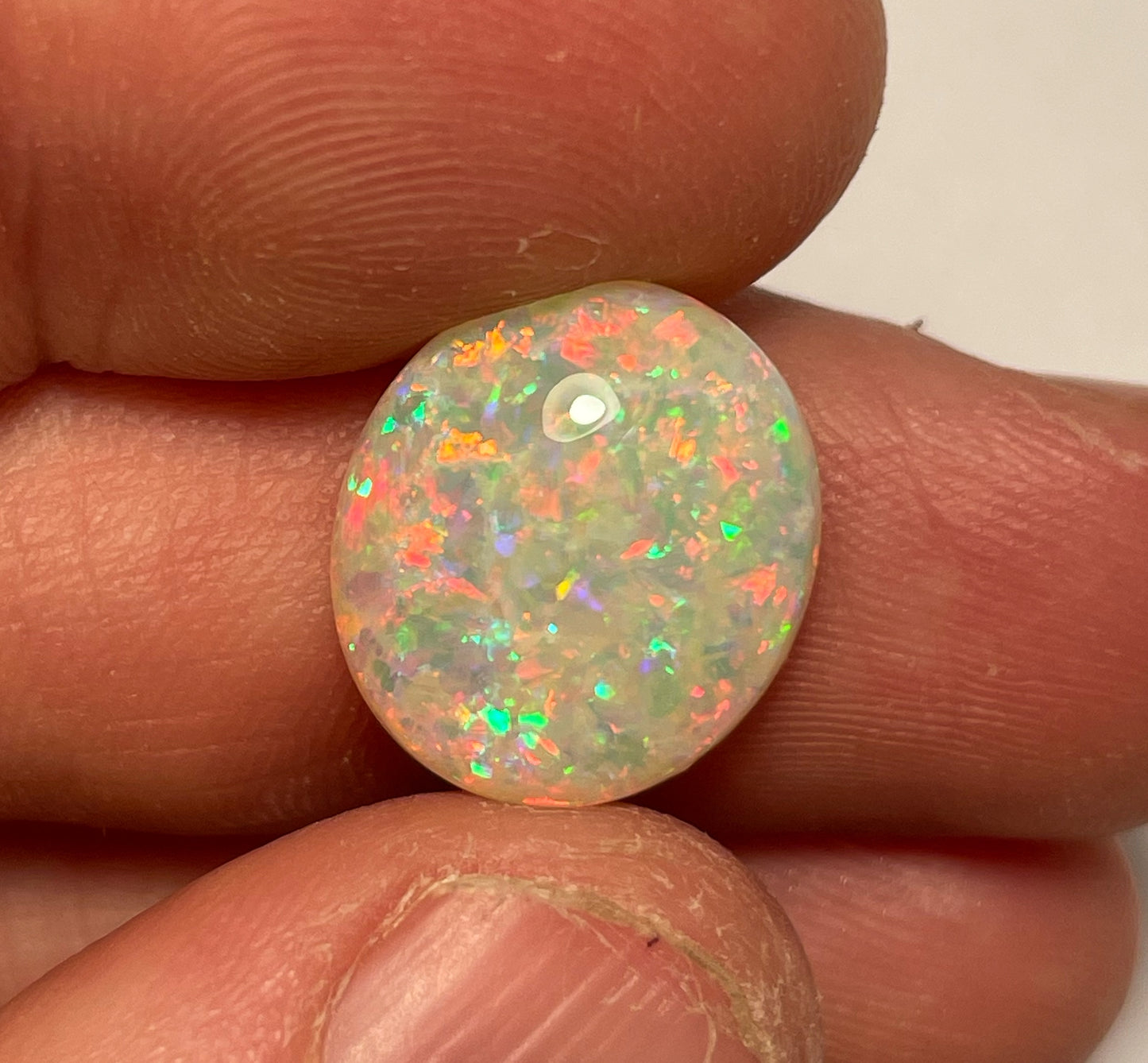 8.6ct Coober Pedy White Opal