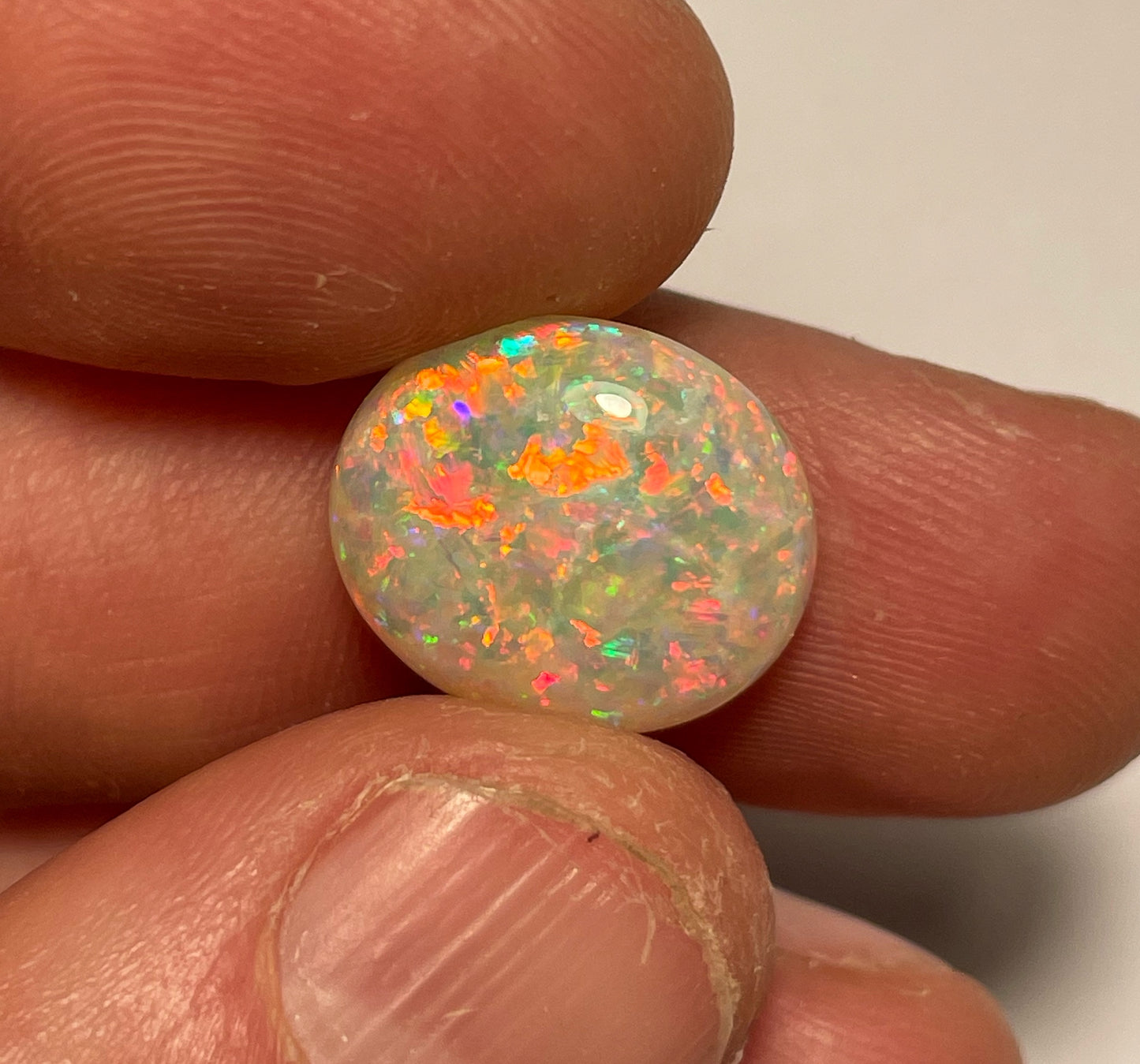 8.6ct Coober Pedy White Opal