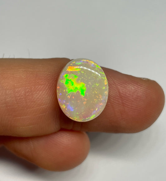 6.7ct Coober Pedy Double Sided White Opal
