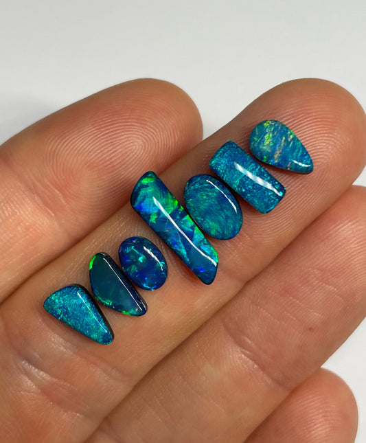 6.4ct Opal Doublet Parcel