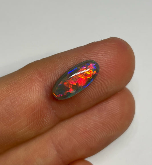2.6ct Lightning Ridge Black Opal