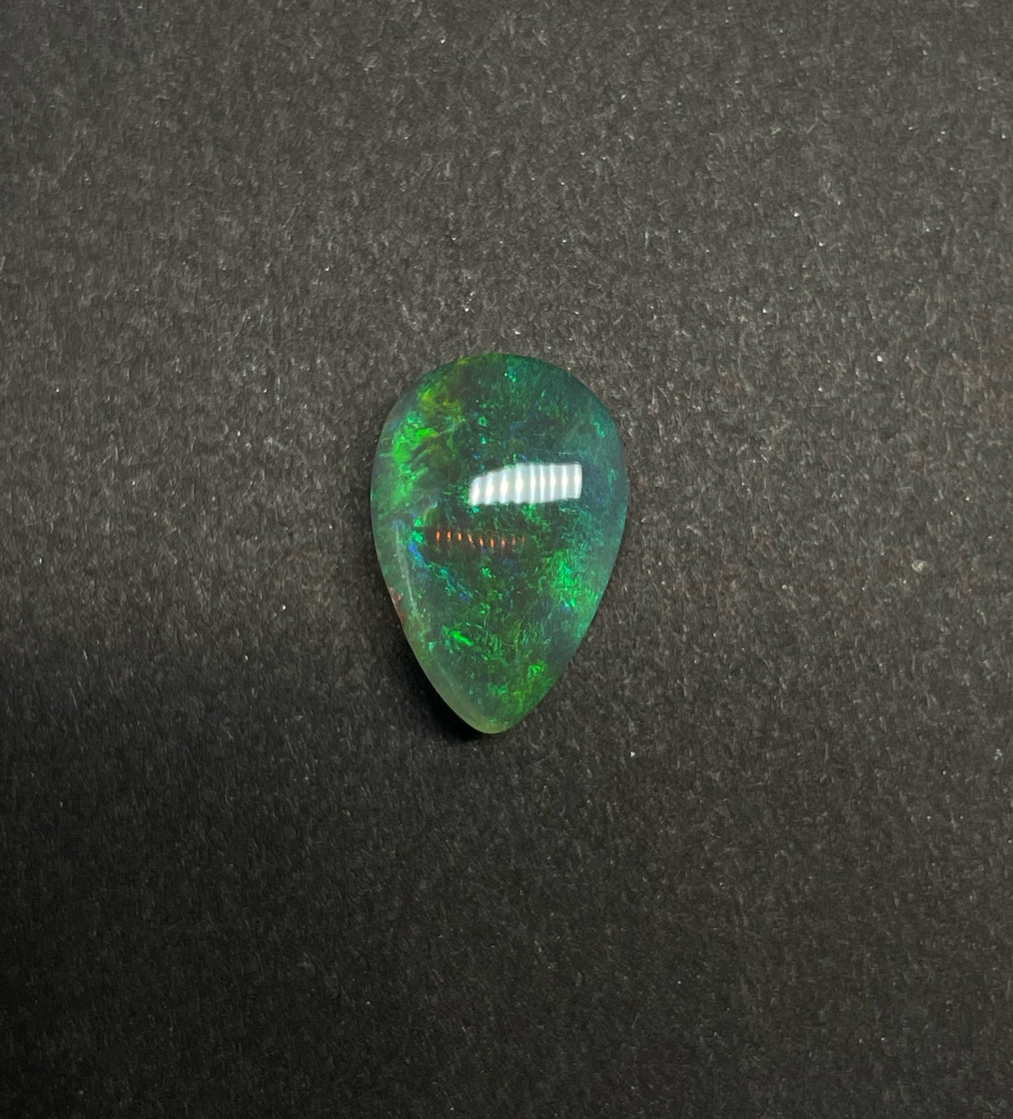 4.8ct Lightning Ridge Black Crystal Opal