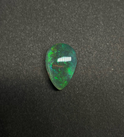 4.8ct Lightning Ridge Black Crystal Opal