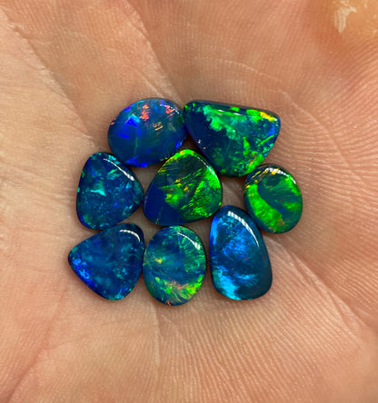 8 Piece Opal Doublet Parcel