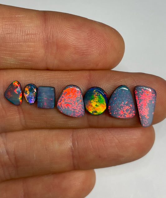 7.3ct Opal Doublet Parcel