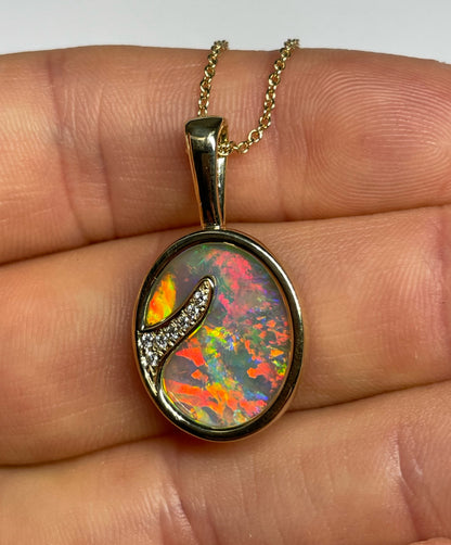 Inferno Necklace - 14k