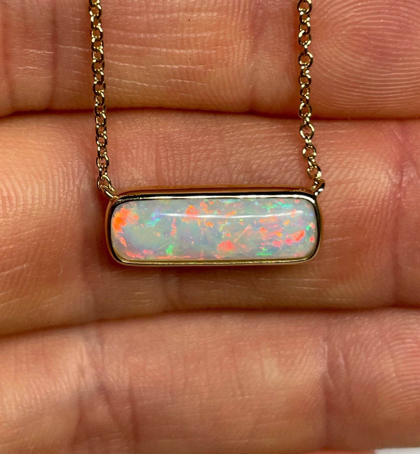Sunset Glow Necklace - 9k