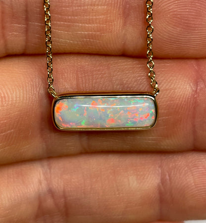 Sunset Glow Necklace - 9k