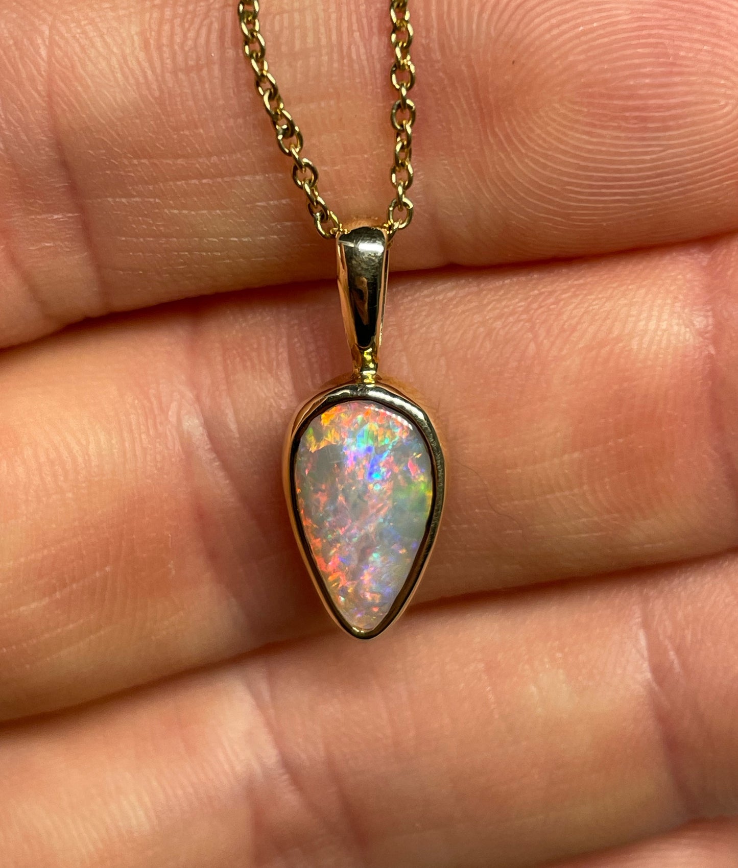 Double Vision Pendant - 14k