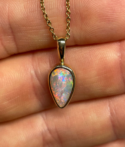 Double Vision Pendant - 14k