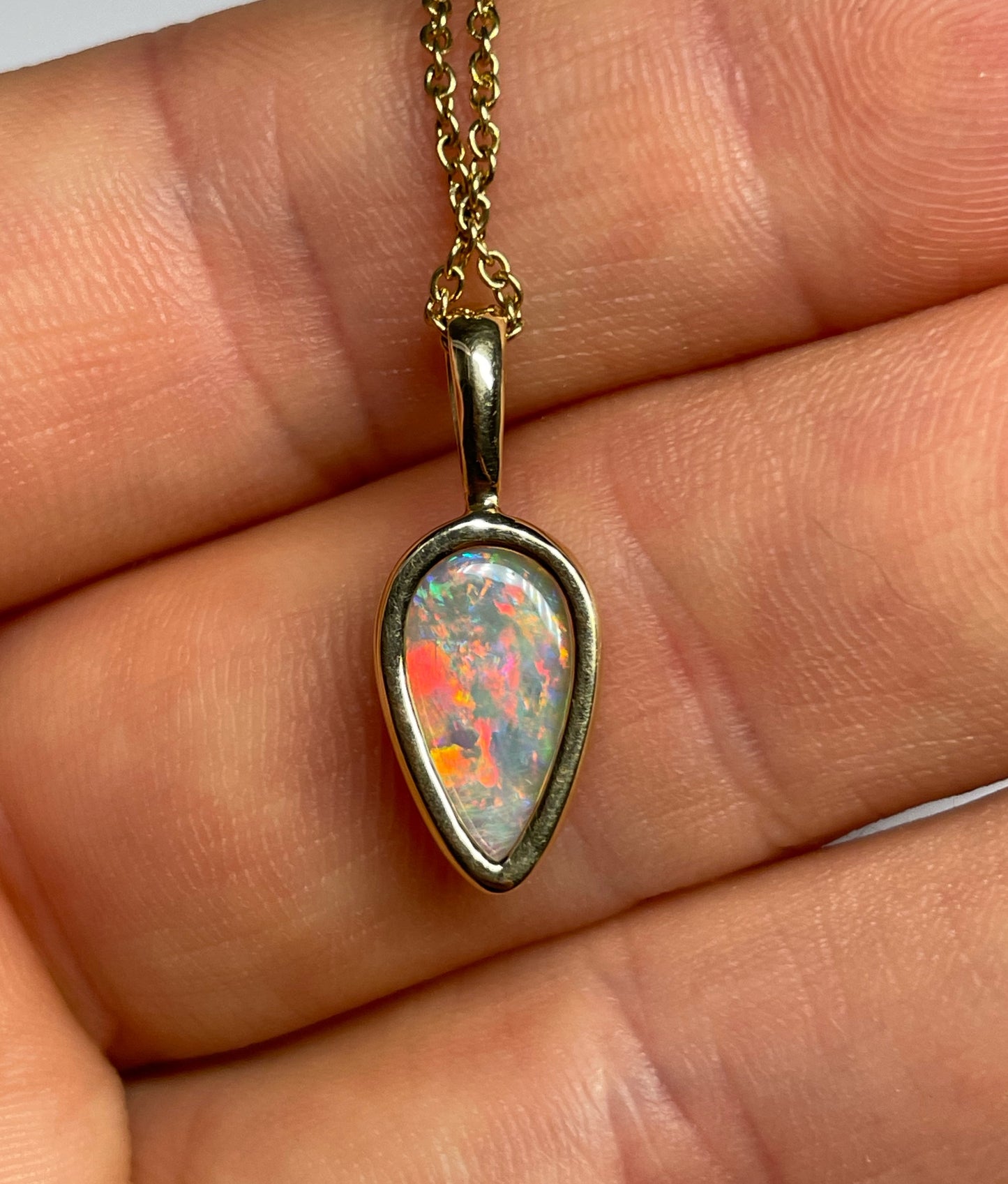 Double Vision Pendant - 14k