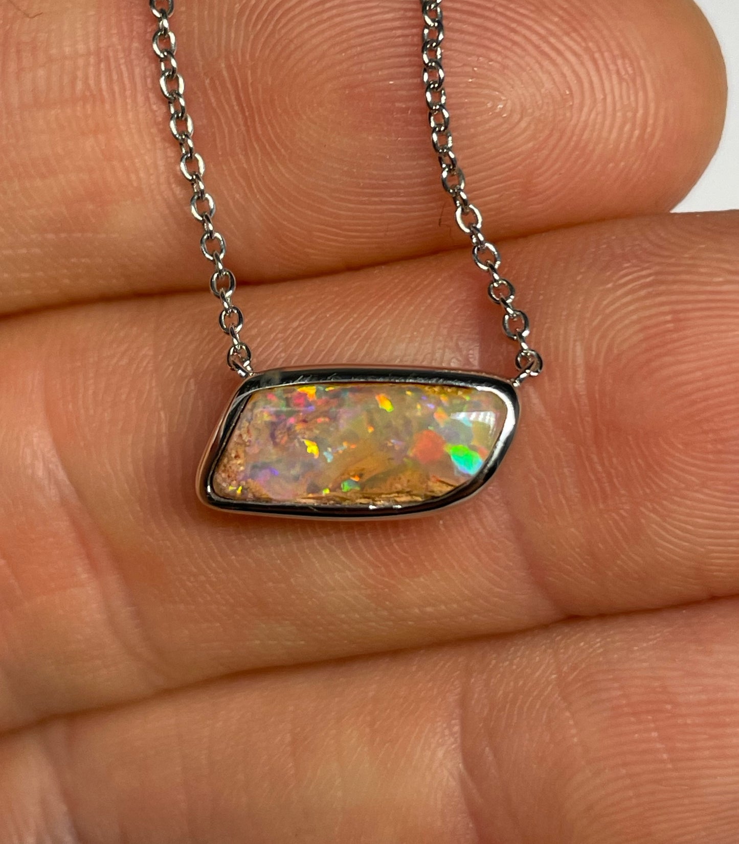 Rock Candy Necklace - Sterling Silver