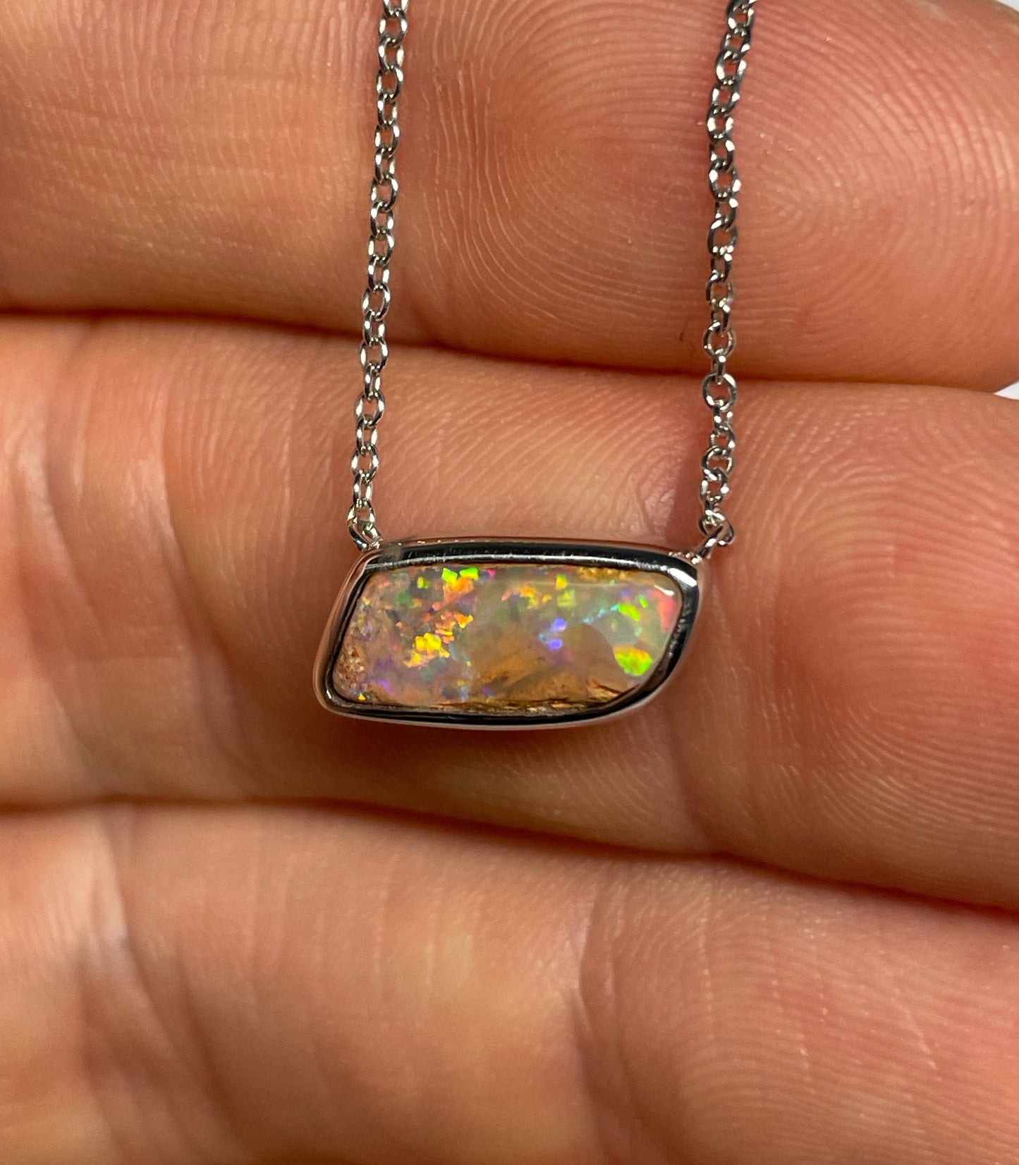 Rock Candy Necklace - Sterling Silver