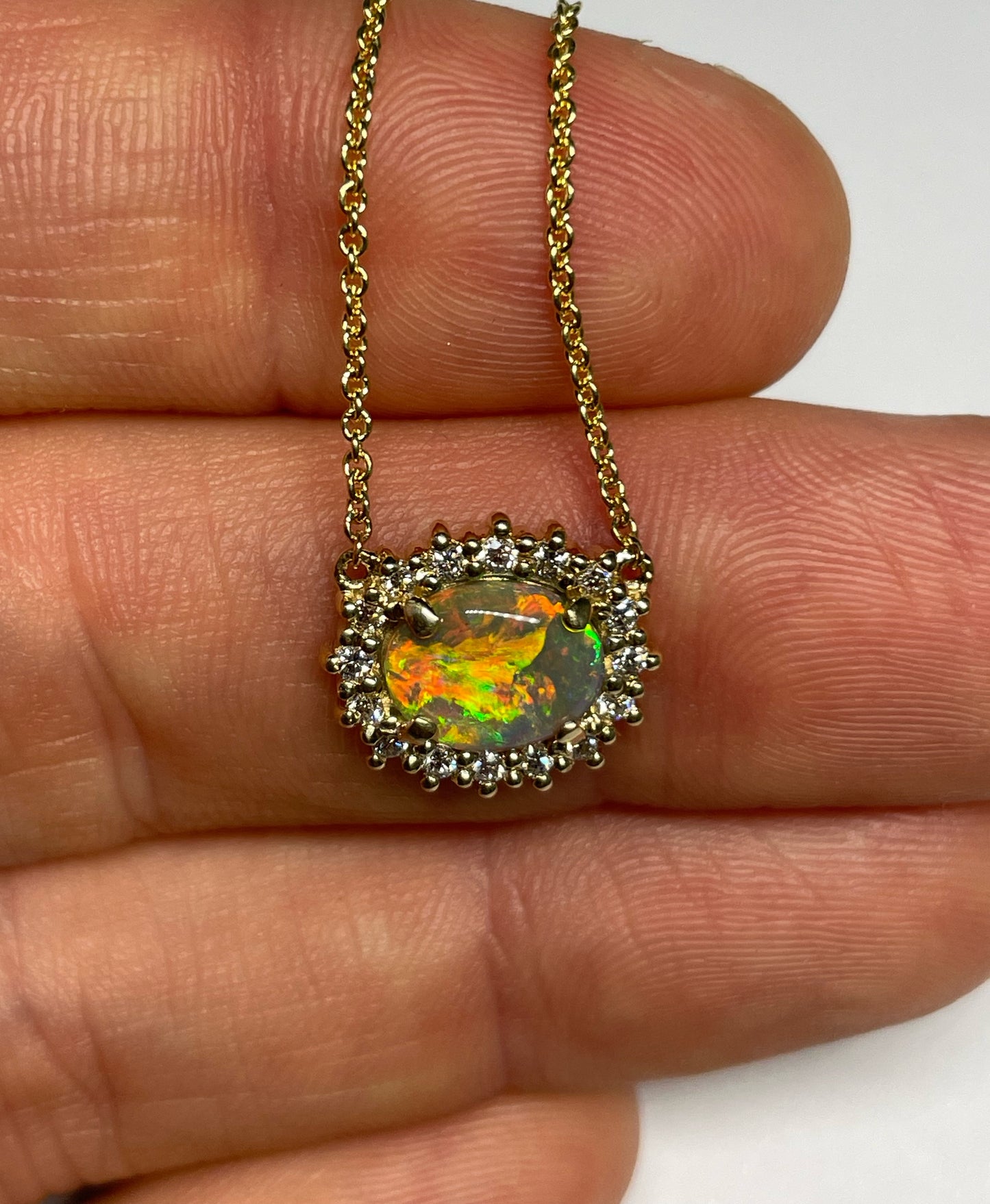 Golden Bloom Necklace - 14k