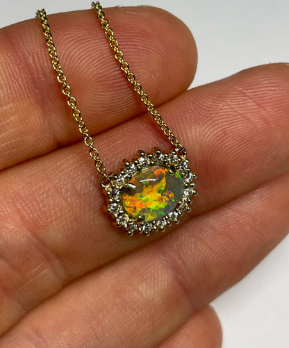 Golden Bloom Necklace - 14k