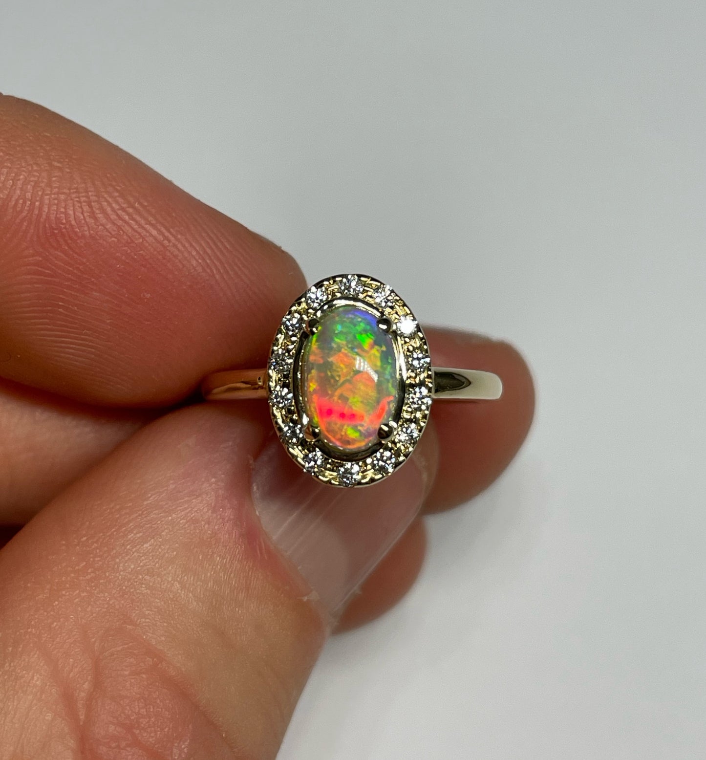 Vow of Fire Ring - 14k Size 6.5, M
