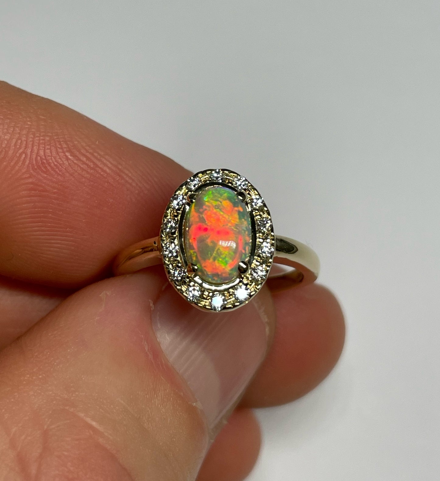Vow of Fire Ring - 14k Size 6.5, M