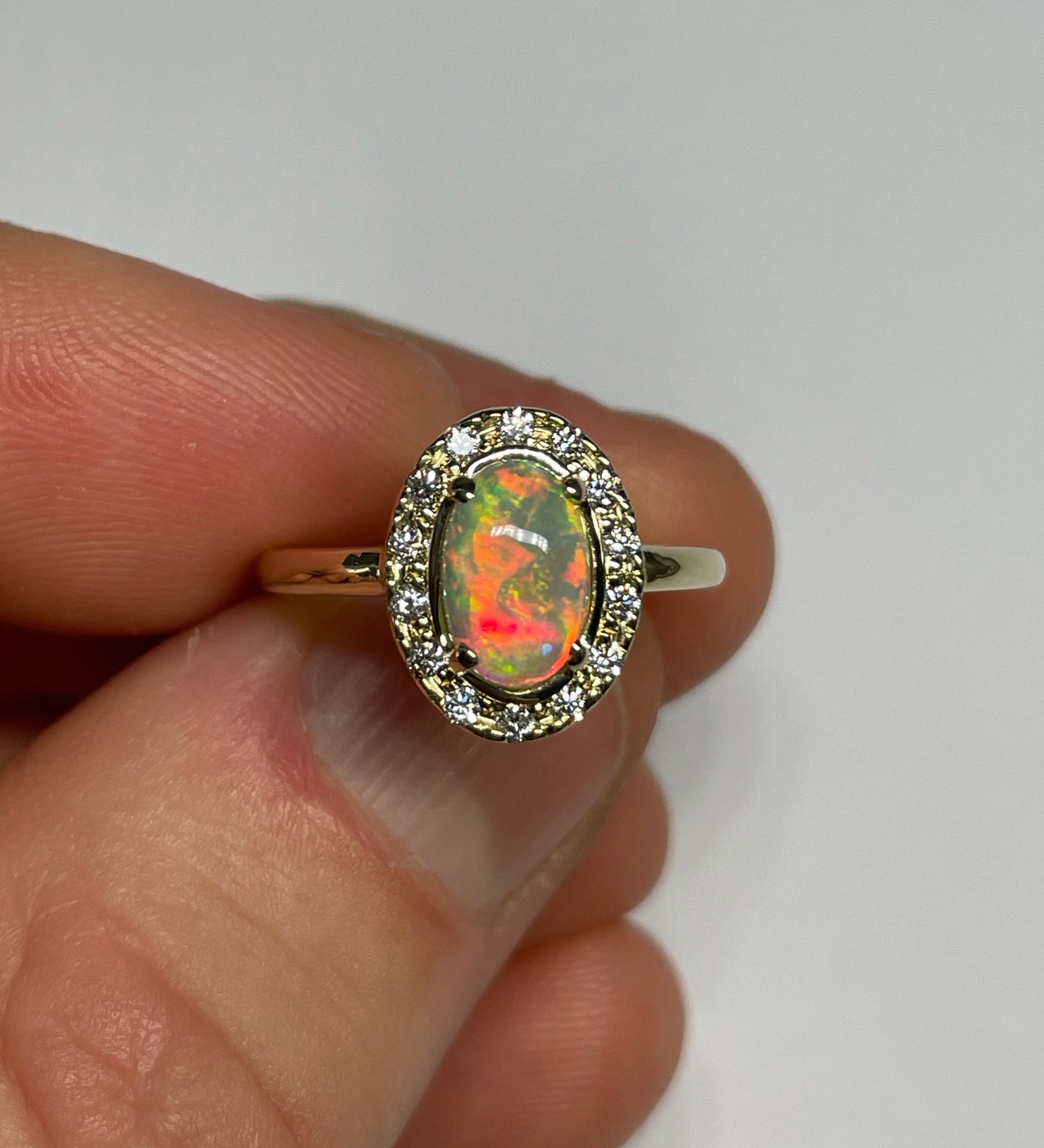Vow of Fire Ring - 14k Size 6.5, M