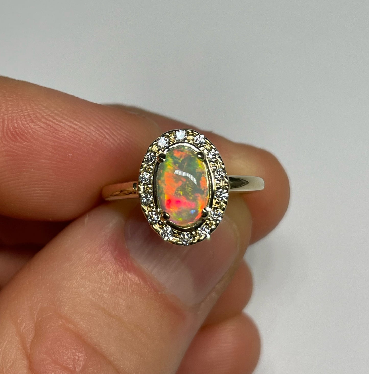 Vow of Fire Ring - 14k Size 6.5, M