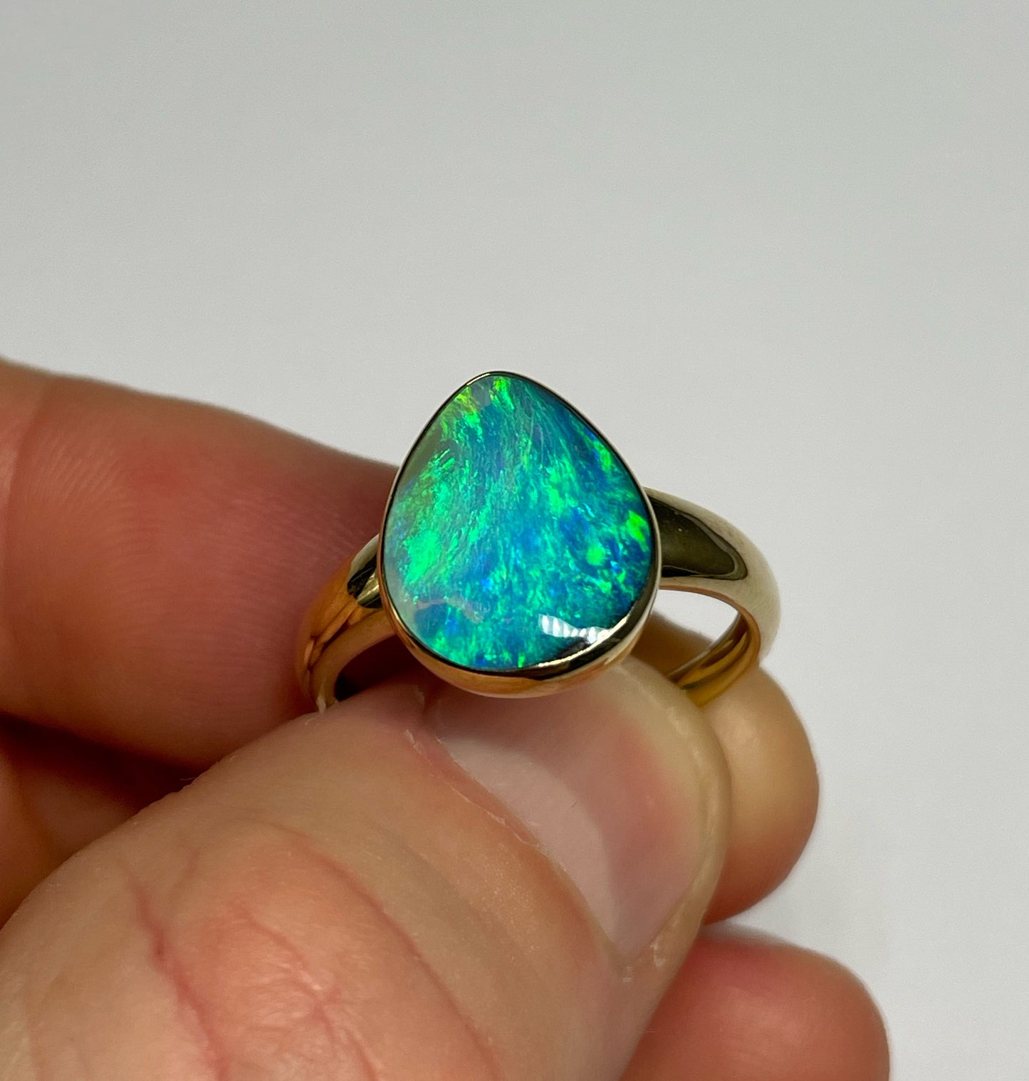 Tropical Paradise Ring - 9K Size 10/T