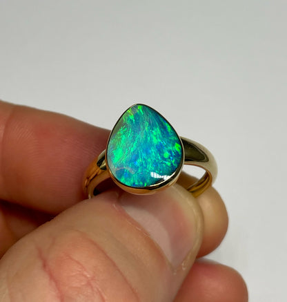 Tropical Paradise Ring - 9K Size 10/T