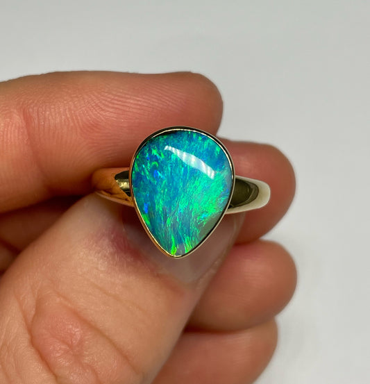 Tropical Paradise Ring - 9K Size 10/T