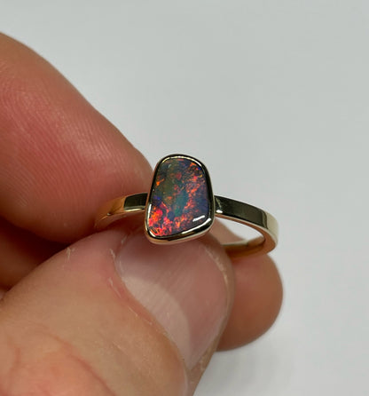 Desert Night Ring - 9K Size 6.25, M
