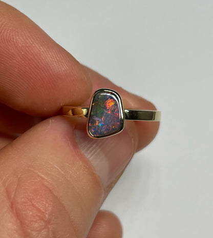 Desert Night Ring - 9K Size 6.25, M