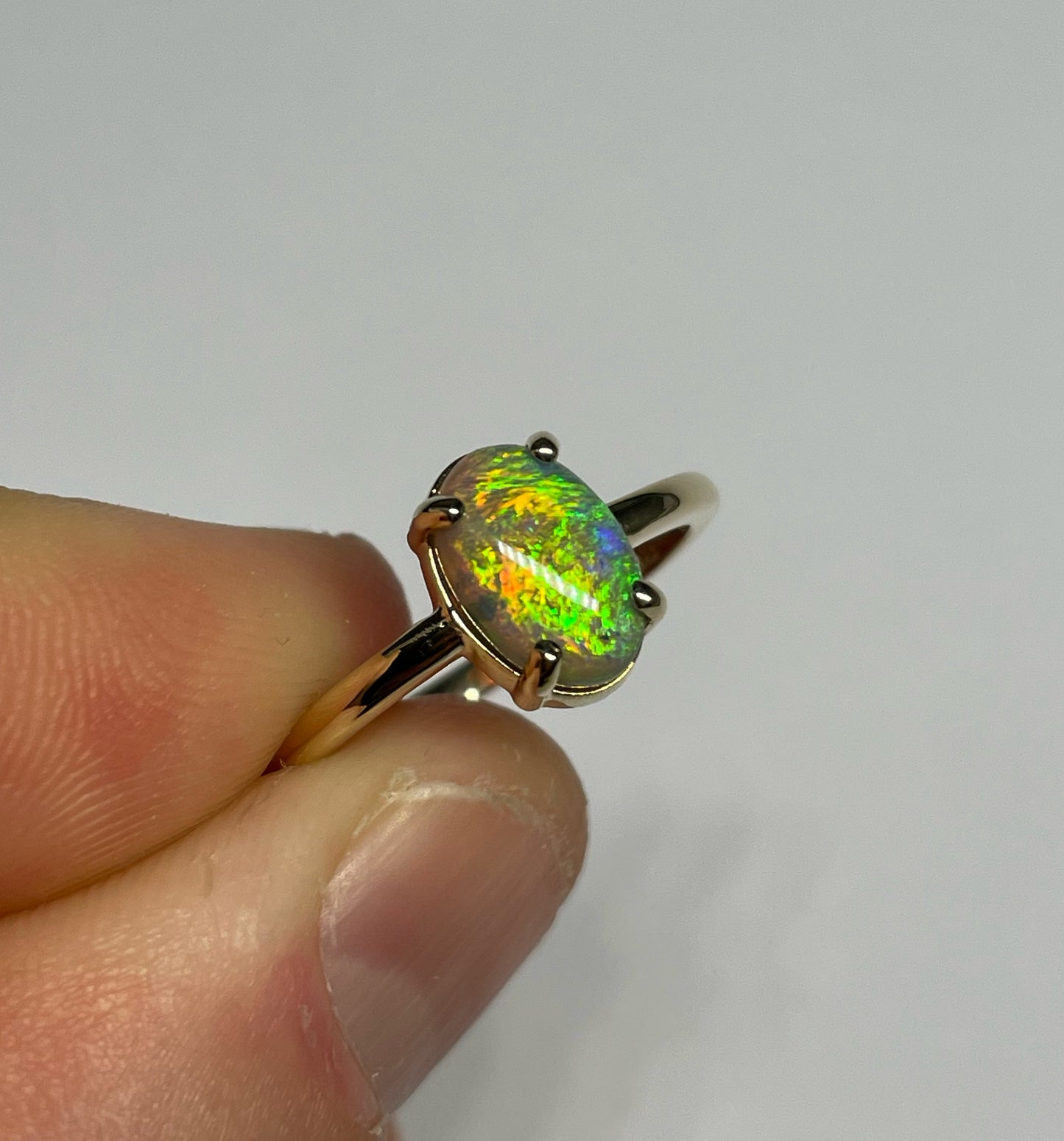 Golden Blaze Ring - 14k Size 7.75, P