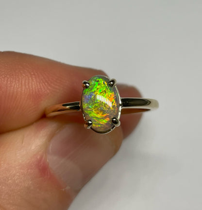 Golden Blaze Ring - 14k Size 7.75, P