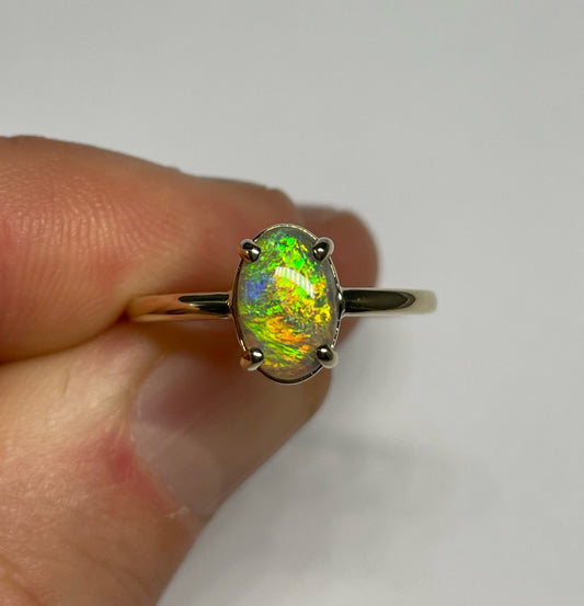 Golden Blaze Ring - 14k Size 7.75, P