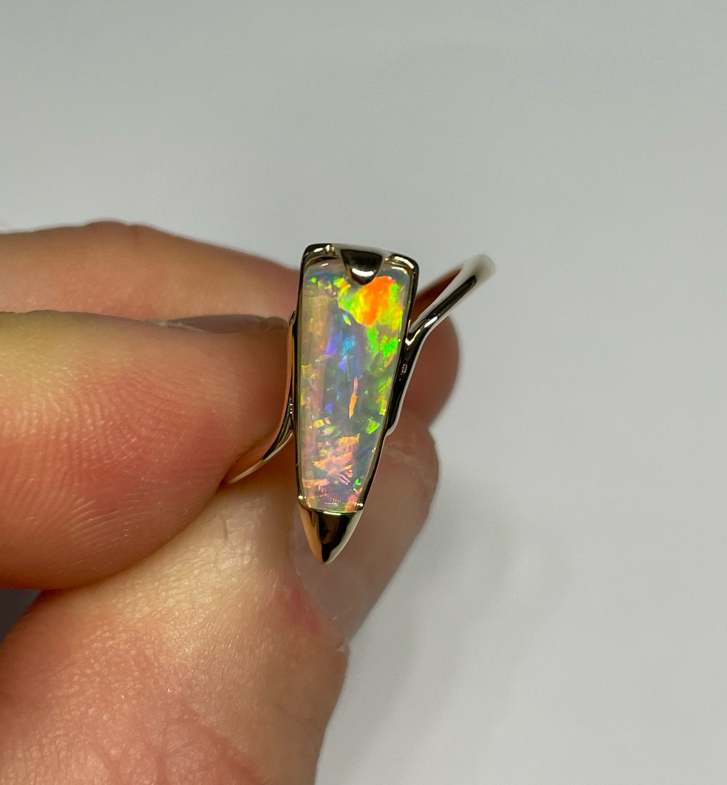 Candy Cane Ring - 14k Size 7.25, O