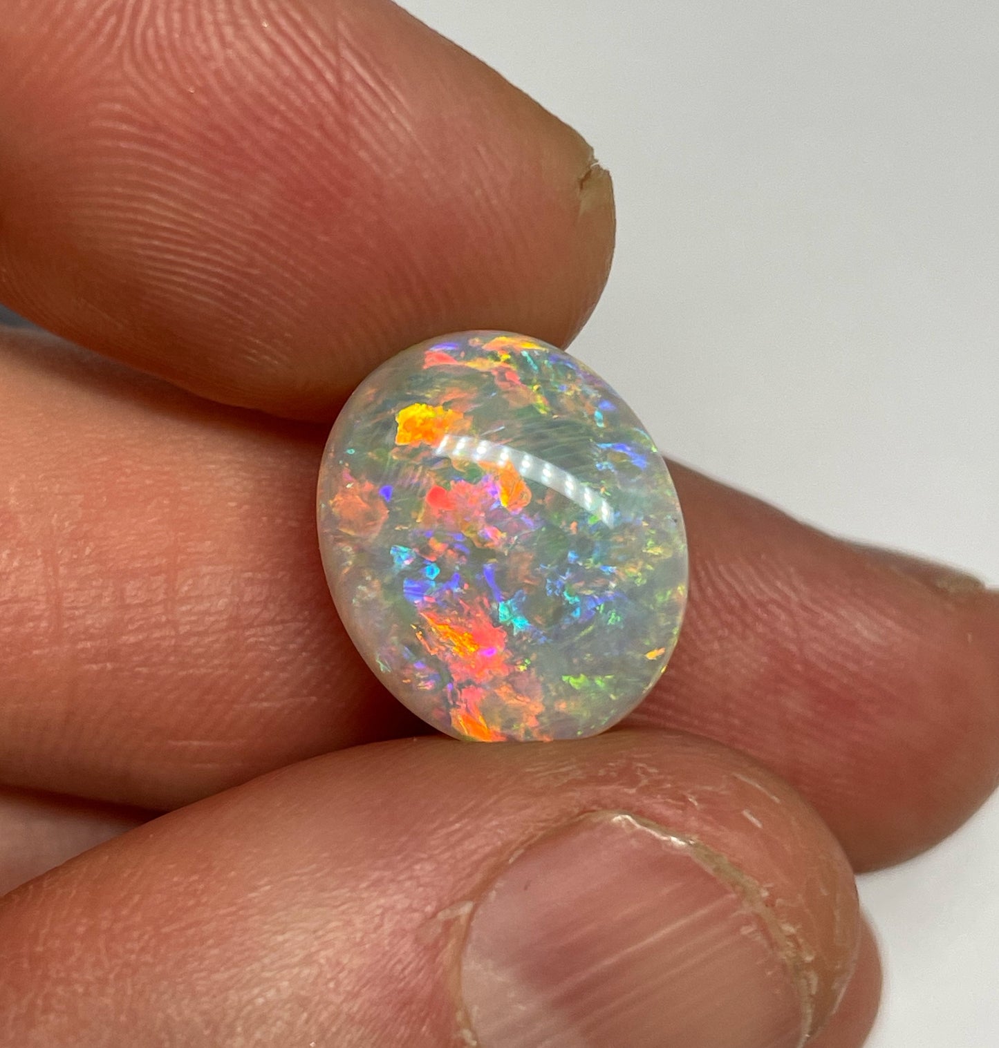 5.7ct Coober Pedy Semi Crystal Opal